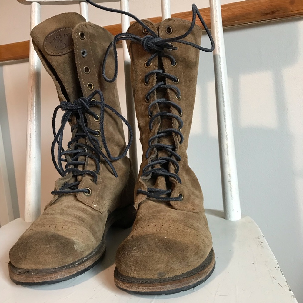 Vintage Shoe Company leather boots